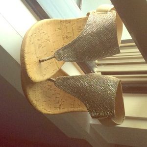 Laura Scott glittery shoes